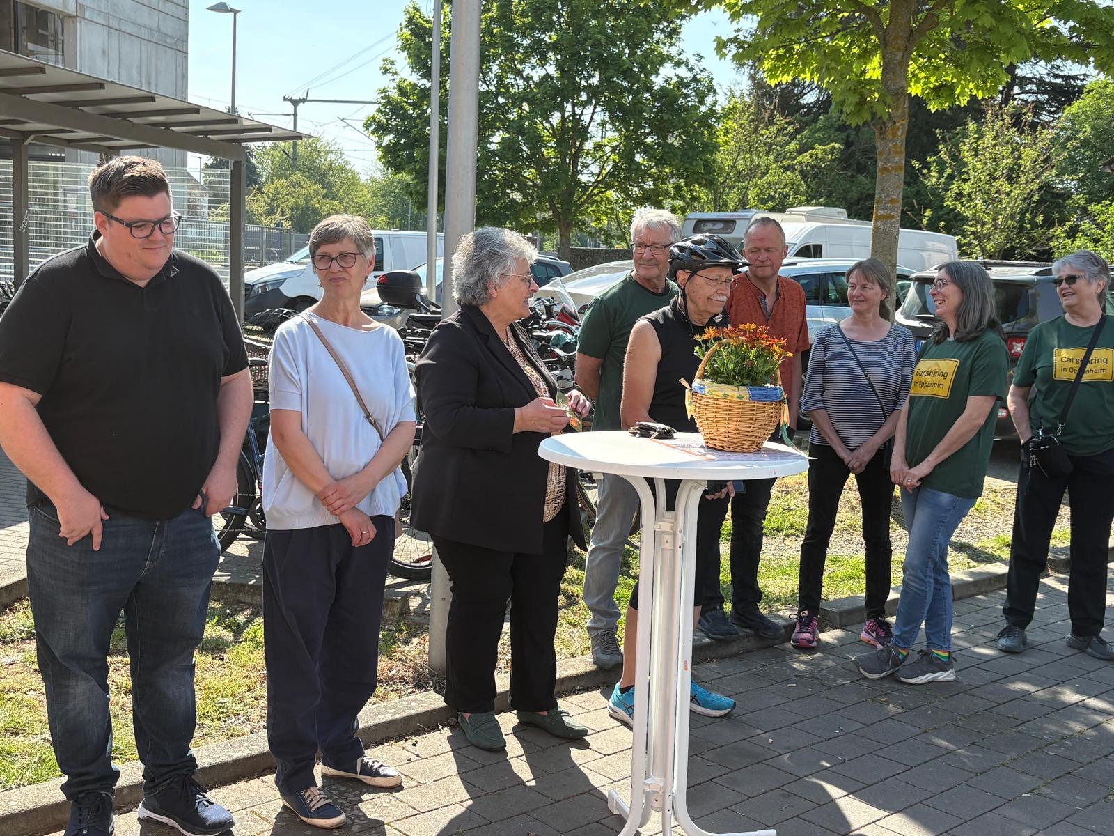 Einweihung E-Carsharing Oppenheim am 18.04.2026
