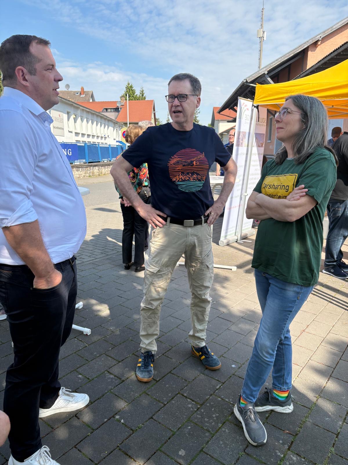 Einweihung E-Carsharing Oppenheim am 18.04.2026