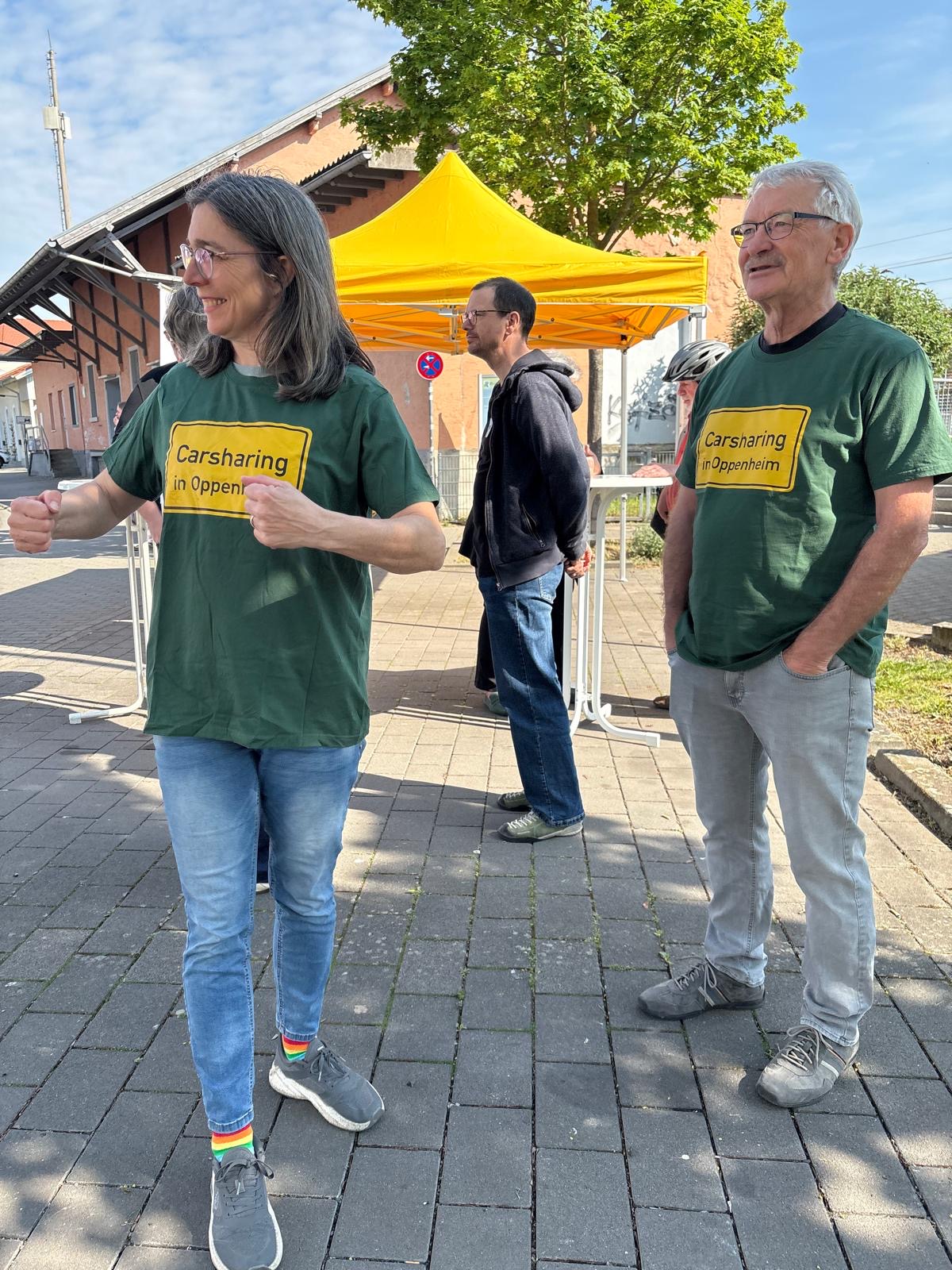 Einweihung E-Carsharing Oppenheim am 18.04.2026